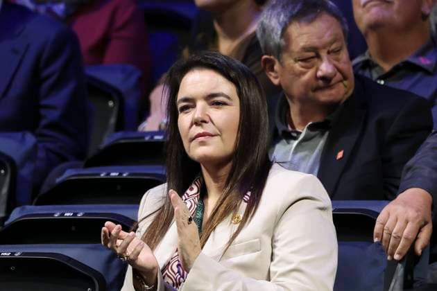 TENNIS : Rolex Paris Masters - 30 10 2025 Melanie-Antoinette de Massy pendant le match Cameron Norrie (GBR) Vs Valentin Vacherot (MON) ParisFrance  Copyright: xMichtofx