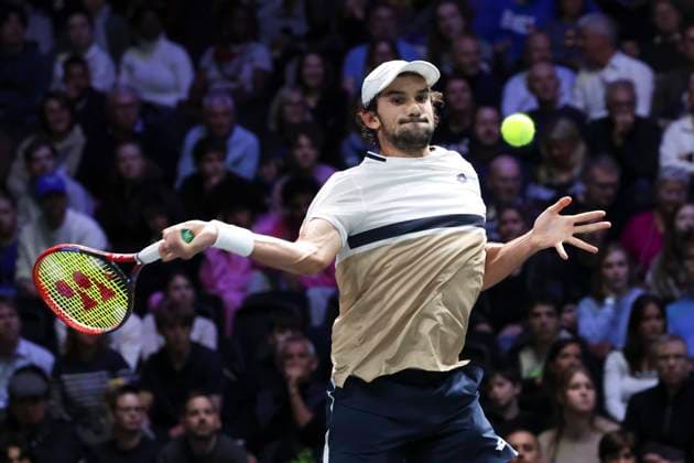 TENNIS : Rolex Paris Masters - 30 10 2025 Cameron Norrie (GBR) Vs Valentin Vacherot (MON) ParisFrance  Copyright: xMichtofx