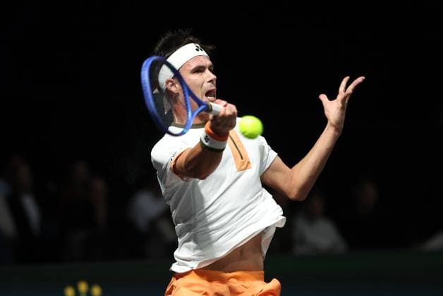 ROLEX PARIS MASTERS TENNIS 2025 Thierry Larret MAXPPP - Nanterre (92) 30 10 2025 Thierry Larret Maxppp. Tennis. Rolex Paris Masters. Paris La Defense, Nanterre (92). Du 25 octobre au 2 novembre 2025. Jeudi 30 octobre 2025. Felix AUBER-ALIASSIME (CAN) vs Daniel ALTMAIER (GER) Nanterre (92) PARIS LA DEFENSE ARENA ILE DE FRANCE FRANCE  Copyright: xMAXPPPxThierryxLarretx TLR202510304134 TLR202510304134