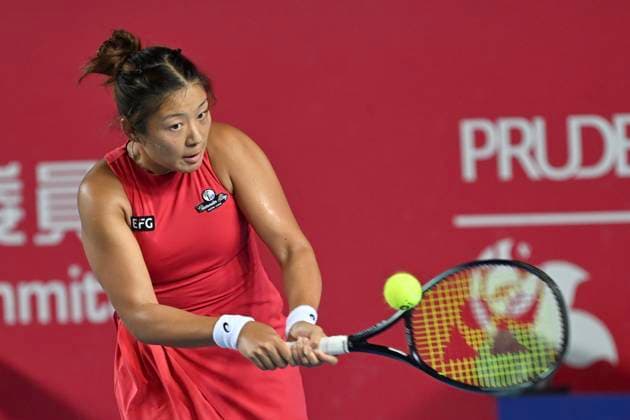 Eudice Chong In WTA250 Hong Kong tennis player Eudice Chong during a match at the Hong Kong Tennis Open on October 30, 2025 in Hong Kong. (Photo by Kobe Li Nexpher Images) Hong Kong