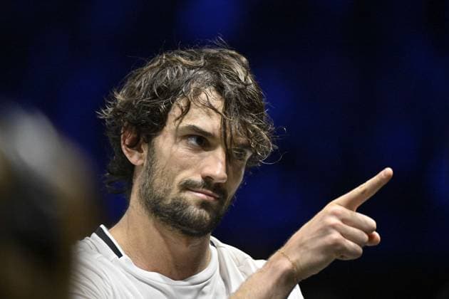 Rolex Paris Masters 2025 - Tennis - ATP, Tennis Herren - Rolex Paris Masters 2025 - Valentin Vacherot - Monaco ParisFrance  Copyright: xChryslenexCaillaudx xPznewsx