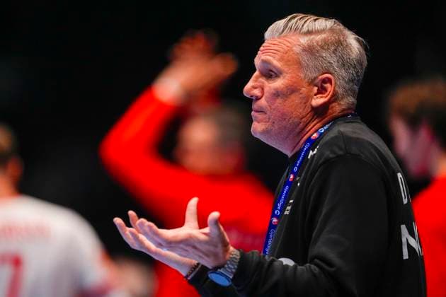 Mens Handball Golden League in Trondheim Spektrum Trondheim 20251030 Norways mens national handball team meets Denmark in the Golden League in Trondheim Spektrum Photo Ole Martin Wold NTB Trondheim Norway EDITORIAL USE ONLY RESTRICTED USE FOR BETTING COMPANIES  Copyright: xOlexMartinxWoldx xNTBx