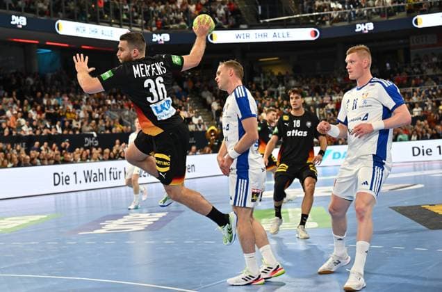 30.10.2025 - Handball - Länderspiel : Deutschland gg Island - - xwoxzix - Lukas Mertens (36, Deutschland )