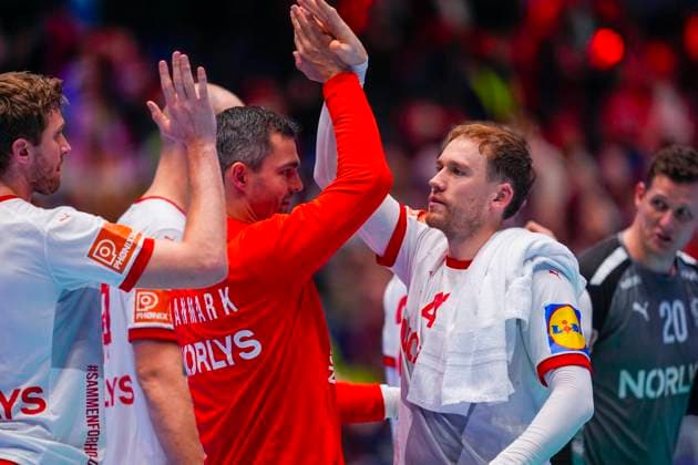 Mens Handball Golden League in Trondheim Spektrum Trondheim 20251030 Norways mens national handball team meets Denmark in the Golden League in Trondheim Spektrum Photo Ole Martin Wold NTB Trondheim Norway EDITORIAL USE ONLY RESTRICTED USE FOR BETTING COMPANIES  Copyright: xOlexMartinxWoldx xNTBx