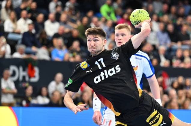 30.10.2025 - Handball - Länderspiel : Deutschland gg Island - - xwoxzix - Lukas Zerbe (17, Deutschland )