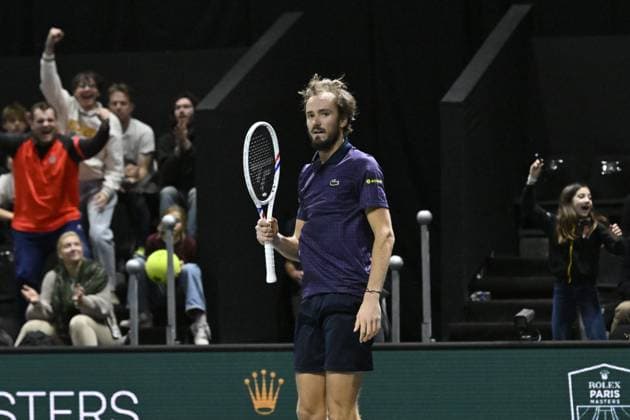 Rolex Paris Masters 2025 - Tennis - ATP, Tennis Herren - Rolex Paris Masters 2025 - Daniil Medvedev - Russie ParisFrance  Copyright: xChryslenexCaillaudx xPznewsx