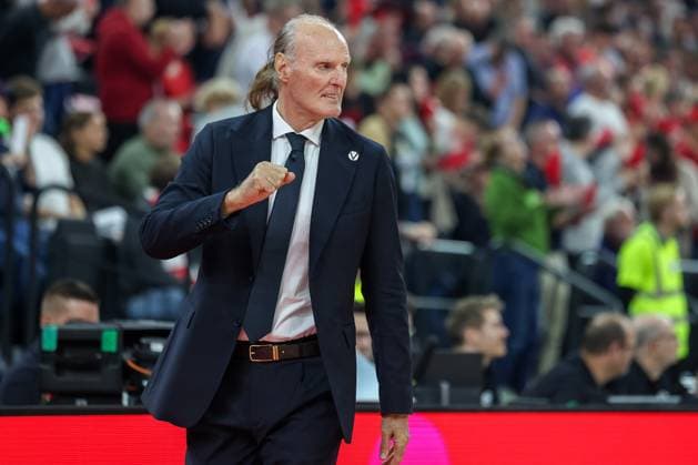 Dusko Ivanovic (Virtus Bologna, Cheftrainer) gestikuliert, GER, FC Bayern Basketball vs. Virtus Bologna, Basketball, Euroleague, 8. Spieltag, Saison 2025 2026, 30.10.2025, GER, FC Bayern Basketball vs. Virtus Bologna, Basketball, Euroleague, 8. Spieltag, Saison 2025 2026, 30.10.2025 Muenchen Copyright: xEibner-Pressefoto JennixMaulx EP_JML
