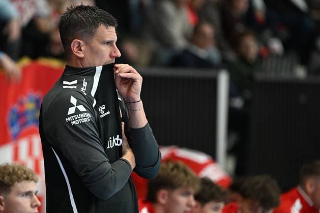 MURI BEI BERN, SWITZERLAND - OCTOBER 30: Head Coach Andy Schmid of Switzerland during the Handball International Friendly, Länderspiel, Nationalmannschaft Switzerland - Croatia on October 30, 2025 in Muri bei Bern, Switzerland. Muri bei Bern Die Mobiliar Arena Bern Switzerland Copyright: xJustPictures.ch ManuelxWinterbergerx jp-en-EuSpIm-MWI_4695