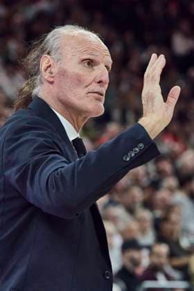 Turkish Airlines EuroLeague Basketball, FC Bayern Munich Basketball vs Virtus Bologna, München FC Bayern Basketball, Munich FC Bayern Basketball, Bologna Virtus, 2025-10-30 in München (SAP Garden) IVANOVIC Dusko (Virtus Bologna Headcoach VIRHC) sportworld München SAP Garden Bayern Deutschland
