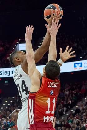 Turkish Airlines EuroLeague Basketball, FC Bayern Munich Basketball vs Virtus Bologna, München FC Bayern Basketball, Munich FC Bayern Basketball, Bologna Virtus, 2025-10-30 in München (SAP Garden) sportworld München SAP Garden Bayern Deutschland