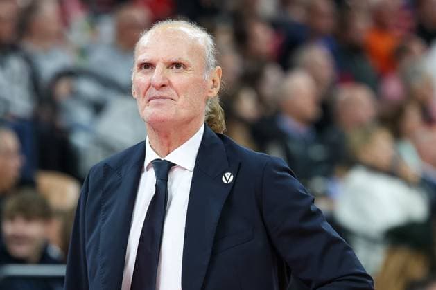 Dusko Ivanovic (Virtus Bologna, Cheftrainer), GER, FC Bayern Basketball vs. Virtus Bologna, Basketball, Euroleague, 8. Spieltag, Saison 2025 2026, 30.10.2025, GER, FC Bayern Basketball vs. Virtus Bologna, Basketball, Euroleague, 8. Spieltag, Saison 2025 2026, 30.10.2025 Muenchen Copyright: xEibner-Pressefoto JennixMaulx EP_JML