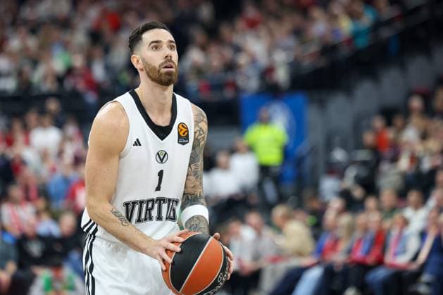 Luca Vildoza (Virtus Bologna, 01), GER, FC Bayern Basketball vs. Virtus Bologna, Basketball, Euroleague, 8. Spieltag, Saison 2025 2026, 30.10.2025, GER, FC Bayern Basketball vs. Virtus Bologna, Basketball, Euroleague, 8. Spieltag, Saison 2025 2026, 30.10.2025 Muenchen Copyright: xEibner-Pressefoto JennixMaulx EP_JML