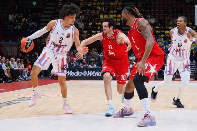 Nadir Hifi (Paris Basketball) during EA7 Emporio Armani Milano vs Paris Basketball, Basketball Euroleague match in Assago (MI), Italy, October 30 2025  Copyright: xSavinoxPaolella IPAxSportx xipa-agency.netx xx IPA_67286854 IPA_Agency_IPA67286854