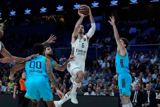 REAL MADRID v FENERBAHCE BEKO ISTANBUL. EUROLEAGUE 2025 2026. REGULAR SEASON. ROUND 8. Real Madrid s Alberto Abalde during Euroleague Regular Season Round 8 match. October 30, 2025. (ALTERPHOTOS Acero) MadridSpain  Copyright: xAcerox