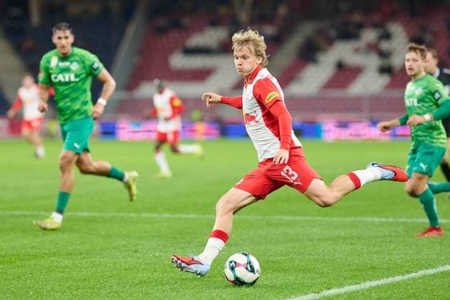 Salzburg, Österreich 30. Oktober 2025: ÖFB-Cup - 2025 2026 - RB Salzburg vs. WSG Tirol Im Bild: Frans Krätzig Kraetzig (RB) Red Bull Arena