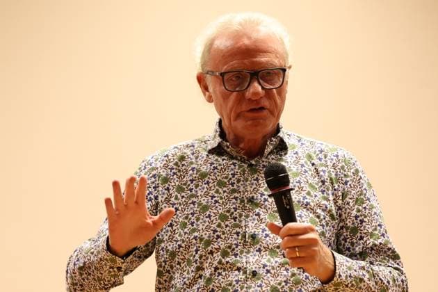 30.10.2025, xrekx, Fussball Buchvorstellung, Hans-Peter Briegel - Die Walz aus der Pfalz v.l. Hans-Peter Briegel (DFL DFB REGULATIONS PROHIBIT ANY USE OF PHOTOGRAPHS as IMAGE SEQUENCES and or QUASI-VIDEO) Frankweiler