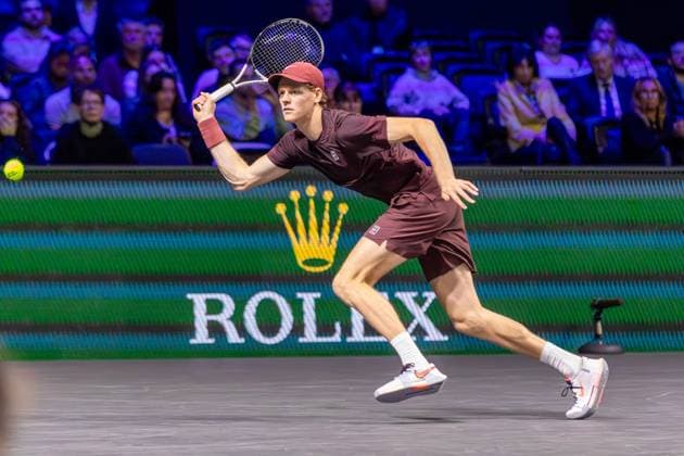 Paris Masters 2025 Jannik Sinner during Paris Masters 2025 tennis tournament in Paris France on 29 October 2025. Paris France  Copyright: xFotoxOlimpikx originalFilename:jastrzebowski-parismas251029_npwoa.jpg