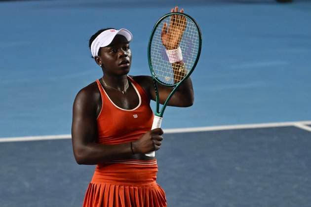 Victoria Mboko In WTA250 Canadian tennis player Victoria Mboko during a match at the Hong Kong Tennis Open on October 31, 2025 in Hong Kong. (Photo by Kobe Li Nexpher Images) Hong Kong