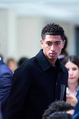 October 31, 2025, Madrid, Madrid, Spain: Jude Bellingham attends the ceremony of delivery of the 2024Ã¢â‚¬2025 Golden Boot to Kylian Mbappe at Santiago Berbenbeu Stadium on October 31, 2025 in Madrid, Spain Madrid Spain - ZUMAg15_ 20251031_zaf_g15_002 Copyright: xJackxAbuinx
