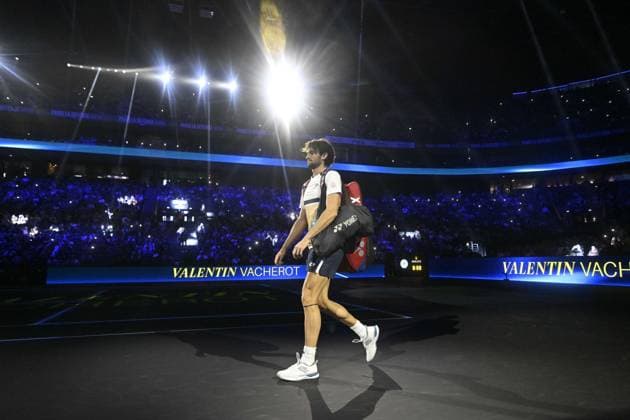 Rolex Paris Masters 2025 - Tennis - ATP, Tennis Herren - Rolex Paris Masters 2025 - Valentin Vacherot Monaco ParisFrance  Copyright: xChryslenexCaillaudx xPznewsx