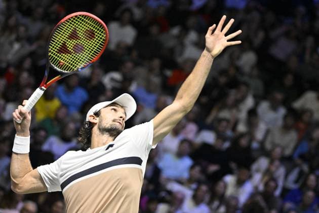 Rolex Paris Masters 2025 - Tennis - ATP, Tennis Herren - Rolex Paris Masters 2025 - Valentin Vacherot Monaco ParisFrance  Copyright: xChryslenexCaillaudx xPznewsx