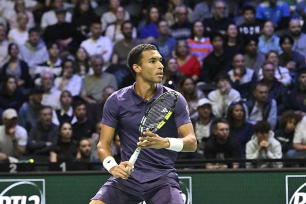 Rolex Paris Masters 2025 - Tennis - ATP, Tennis Herren - Rolex Paris Masters 2025 - Felix Auger Aliassime - Canada ParisFrance  Copyright: xChryslenexCaillaudx xPznewsx