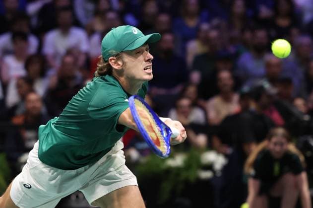ROLEX PARIS MASTERS TENNIS 2025 Thierry Larret MAXPPP - Nanterre (92) 31 10 2025 Thierry Larret Maxppp. Tennis. Rolex Paris Masters. Paris La Defense, Nanterre (92). Du 25 octobre au 2 novembre 2025. Vendredi 31octobre 2025. Quart de Finale : Alexander BUBLIK (KAZ) vs Alex De MINAUR (AUS). Nanterre (92) PARIS LA DEFENSE ARENA ILE DE FRANCE FRANCE  Copyright: xMAXPPPxThierryxLarretx TLR202510316804 TLR202510316804