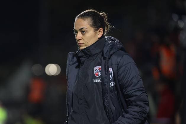 3. Liga; FC Viktoria Köln - FC Ingolstadt 04; vor dem Spiel Cheftrainerin Sabrina Wittmann (FCI) 3. Liga - FC Ingolstadt 04 Saison 2025 2026 FC Viktoria Köln
