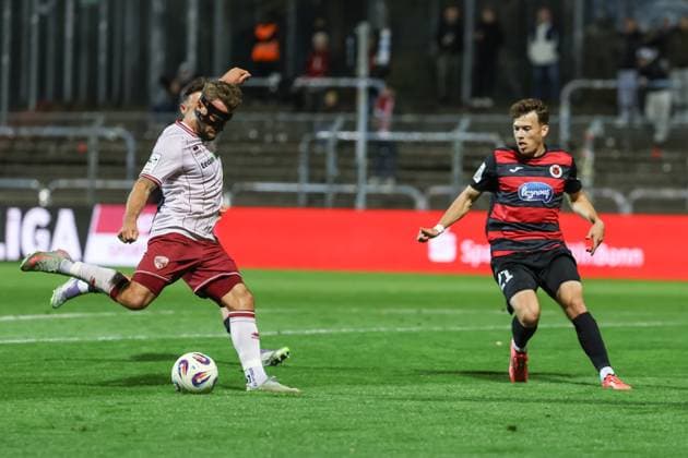 3. Liga; FC Viktoria Köln - FC Ingolstadt 04; Tor Jubel Treffer Yannick Deichmann (20, FCI) 0:1 Wolf Lucas (21 VK) 3. Liga - FC Ingolstadt 04 Saison 2025 2026 FC Viktoria Köln