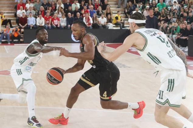 Monaco vs Panathinaikos Basket PHOTOPQR NICE MATIN Cyril Dodergny ; Monaco ; 31 10 2025 ; Monaco le 31 10 2025 - Salle Gaston Medecin - EuroLeague de Basket - L AS Monaco recevait le Panathinaikos OCT 31ST 2025 BASKET EuroLeague AS Monaco - Panathinaikos Monaco France  Copyright: xPHOTOPQR NICExMATIN MAXPPPxCyrilxDodergnyx 20251031NIM7160 20251031NIM7160