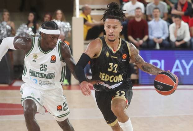 Monaco vs Panathinaikos Basket PHOTOPQR NICE MATIN Cyril Dodergny ; Monaco ; 31 10 2025 ; Monaco le 31 10 2025 - Salle Gaston Medecin - EuroLeague de Basket - L AS Monaco recevait le Panathinaikos OCT 31ST 2025 BASKET EuroLeague AS Monaco - Panathinaikos Monaco France  Copyright: xPHOTOPQR NICExMATIN MAXPPPxCyrilxDodergnyx 20251031NIM7162 20251031NIM7162