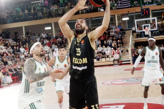 Monaco vs Panathinaikos Basket PHOTOPQR NICE MATIN Cyril Dodergny ; Monaco ; 31 10 2025 ; Monaco le 31 10 2025 - Salle Gaston Medecin - EuroLeague de Basket - L AS Monaco recevait le Panathinaikos OCT 31ST 2025 BASKET EuroLeague AS Monaco - Panathinaikos Monaco France  Copyright: xPHOTOPQR NICExMATIN MAXPPPxCyrilxDodergnyx 20251031NIM7168 20251031NIM7168
