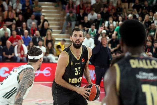 Monaco vs Panathinaikos Basket PHOTOPQR NICE MATIN Cyril Dodergny ; Monaco ; 31 10 2025 ; Monaco le 31 10 2025 - Salle Gaston Medecin - EuroLeague de Basket - L AS Monaco recevait le Panathinaikos OCT 31ST 2025 BASKET EuroLeague AS Monaco - Panathinaikos Monaco France  Copyright: xPHOTOPQR NICExMATIN MAXPPPxCyrilxDodergnyx 20251031NIM7163 20251031NIM7169