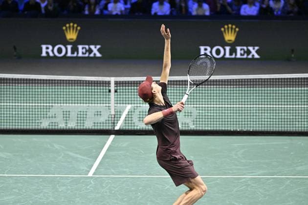 Rolex Paris Masters 2025 - Tennis - ATP, Tennis Herren - Rolex Paris Masters 2025 -31 10 2025 - Jannik Sinner - Italie ParisFrance  Copyright: xChryslenexCaillaudx xPznewsx