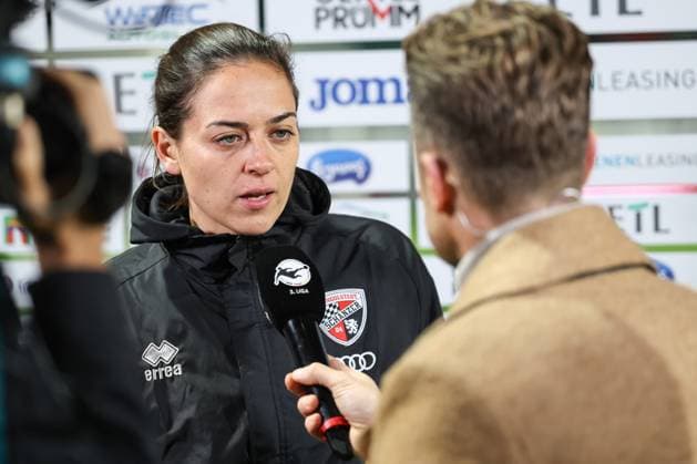 3. Liga; FC Viktoria Köln - FC Ingolstadt 04; Niederlage, hängende Köpfe Interview Cheftrainerin Sabrina Wittmann (FCI) 3. Liga - FC Ingolstadt 04 Saison 2025 2026 FC Viktoria Köln