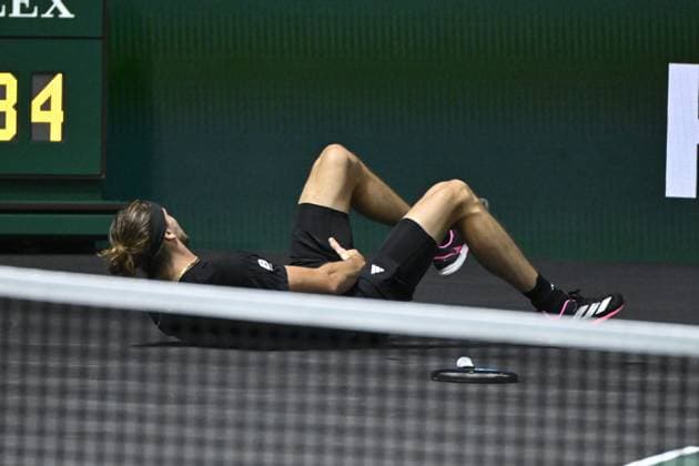 Rolex Paris Masters 2025 - Tennis - ATP, Tennis Herren - Rolex Paris Masters 2025 -31 10 2025 - Alexander Zverev - Allemagne ParisFrance  Copyright: xChryslenexCaillaudx xPznewsx