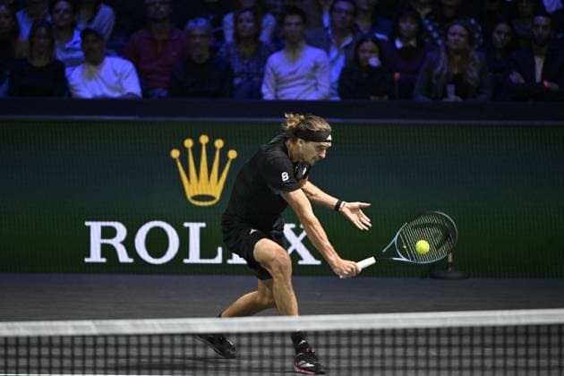Rolex Paris Masters 2025 - Tennis - ATP, Tennis Herren - Rolex Paris Masters 2025 -31 10 2025 - Alexander Zverev - Allemagne ParisFrance  Copyright: xChryslenexCaillaudx