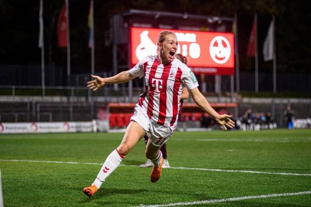 COLOGNE, GERMANY - 31 OCTOBER, 2025: Pauline Bremer - The match of Women Bundesliga 1.FC Koeln vs 1. FC Nuernberg at Franz Kremer Stadium  Copyright: xVITALIIxKLIUIEVx