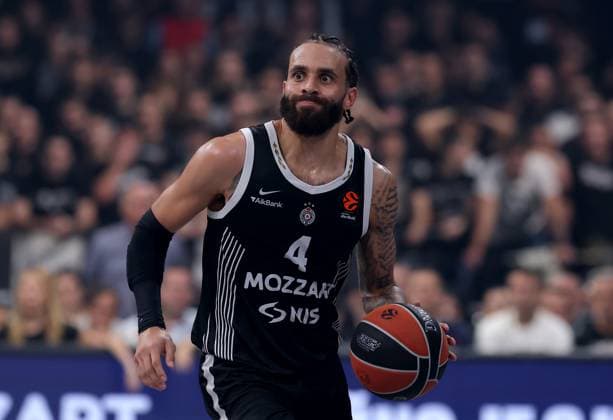 Partizan v Barcelona, Euroleague, season 2025 2026, round 8 Belgrade, Serbia. 31th Oct, 2025. Partizan s Duane Washington during Euroleague basketball match between Partizan and Barcelona on October 31. 2025. in Belgrade, Serbia. Belgrade Serbia Copyright: xPedjaxMilosavljevic STARSPORTx