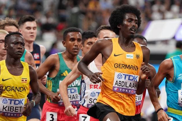WM 2025 Tokio, World Athletics, Leichtathletik, athletics, Track and Field, World athletics Championships 2025 Tokyo , Leichtathletik WM 2025 Tokyo 13.09-21.09.2025, Tokyo Japan 5000m Männer, 5000m Men, Mohamed Abdilaahi Deutschland *** World Championships 2025 Tokyo, World Athletics, athletics, athletics, Track and Field, World athletics Championships 2025 Tokyo , World Athletics Championships 2025 Tokyo 13 09 21 09 2025, Tokyo Japan 5000m Men, 5000m Men, Mohamed Abdilaahi Germany