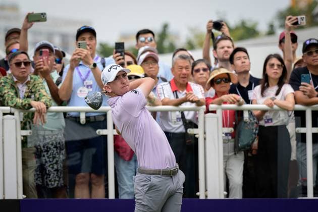 November 1, 2025, Hong Kong, Hong Kong, China: Hong Kong Open Golf Round 3, Round 3, Hong Kong Golf Club Fanling, Hong Kong, China. Northern Ireland s Tom McKIBBIN shot a course record 60 to take the first-round lead at the Hong Kong Open. Still in the lead in the 3rd round, McKIBBIN is setting the pace with -20 going into the Final round. Hong Kong China - ZUMAr144 20251101_zap_r144_004 Copyright: xJaynexRussellx