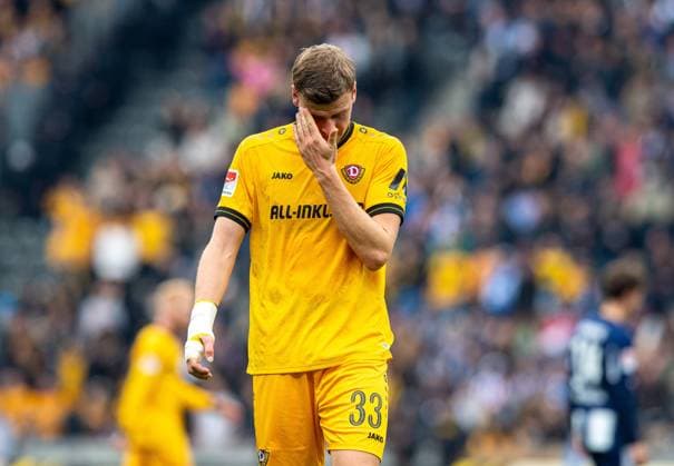 Fussball, Herren, Saison 2025 2026, 2. Bundesliga (11. Spieltag), Hertha BSC - Dynamo Dresden, Christoph Daferner (Dresden), 01.11. 2025,