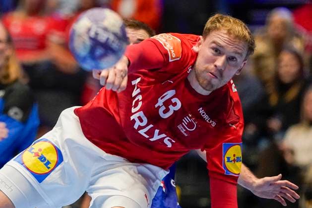 Handball, Golden League Denmark Netherlands Trondheim 20251101 Denmark s Simon Pytlick during the handball match in the Golden League between Denmark and the Netherlands in Trondheim Spektrum Photo Erik Flaaris Johansen NTB Trondheim Norway EDITORIAL USE ONLY RESTRICTED USE FOR BETTING COMPANIES  Copyright: xErikxFlaarisxJohansenx xNTBx