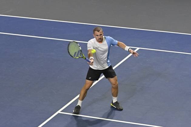 Open de Moselle 2025 - Tennis - ATP, Tennis Herren - Open de Moselle 2025 - 01 11 2025 - Clement Tabur - France MetzFrance  Copyright: xChryslenexCaillaudx xPznewsx