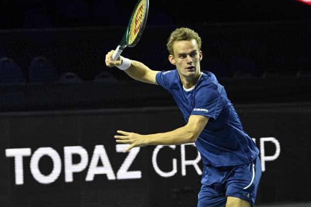 Open de Moselle 2025 - Tennis - ATP, Tennis Herren - Open de Moselle 2025 - 01 11 2025 - Lucas Van Assche - France MetzFrance  Copyright: xChryslenexCaillaudx xPznewsx