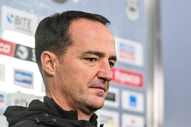 GER, 3. Liga, SSV Ulm 1846 vs VfB Stuttgart II 01.11.2025, Donaustadion, Ulm, GER, 3. Liga, SSV Ulm 1846 vs VfB Stuttgart II, im Bild Nico Willig (Stuttgart), Interview nach Spielende