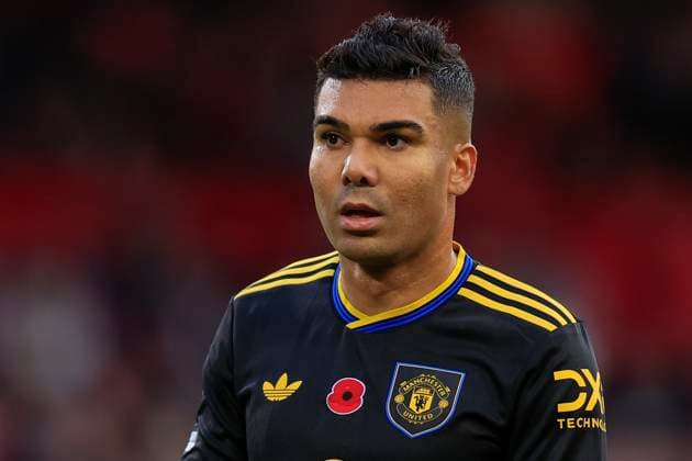 Nottingham Forest v Manchester United, ManU Premier League 01 11 2025. Casemiro (18) of Manchester United during the Premier League match between Nottingham Forest and Manchester United at the City Ground, Nottingham, England on 1 November 2025. Nottingham City Ground Nottinghamshire England Editorial use only DataCo restrictions apply See www.football-dataco.com , Copyright: xConorxMolloyx PSI-23152-0048
