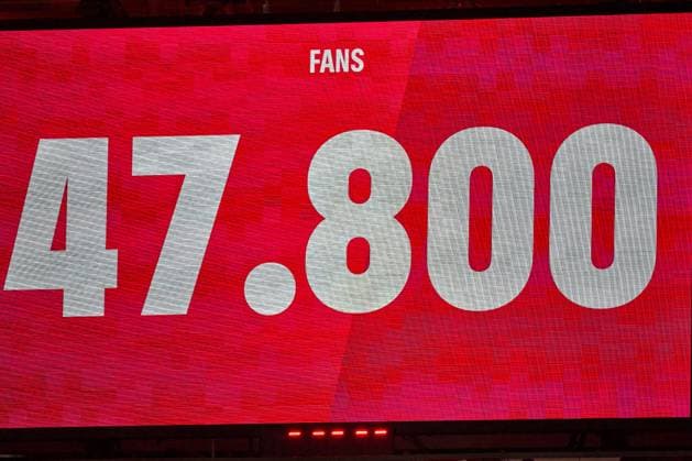 01.11.2025, Fußball, Männer, Bundesliga, 2025 2026, RB Leipzig - VfB Stuttgart 47.800 Fans im Stadion Leipzig Red Bull Arena Sachsen Deutschland