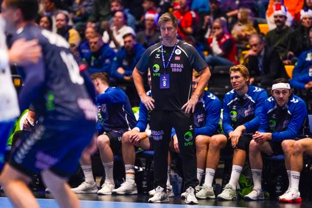 Handball, Golden League Norway Faroe Islands Trondheim 20251101 during the Golden League handball match between Norway and the Faroe Islands in Trondheim Spektrum Photo Erik Flaaris Johansen NTB Trondheim Norway EDITORIAL USE ONLY RESTRICTED USE FOR BETTING COMPANIES  Copyright: xErikxFlaarisxJohansenx xNTBx