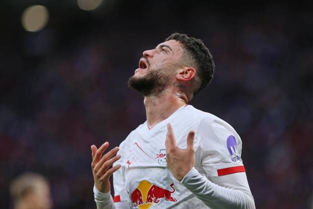 Leipzig, Sachsen, Deutschland, 01.11.2025: Red-Bull-Arena: 9. Spieltag, Saison 2025 26, 1. Fußball-Bundesliga: RB Leipzig - VfB Stuttgart: Romulo Cardoso (40, RBL) Copyright: xdtsxNachrichtenagenturx dts_91584